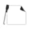 Flipside White Dry Erase Stickables With Dry Erase Marker, 4in X 4in, 12PK 91144 - alternate 1